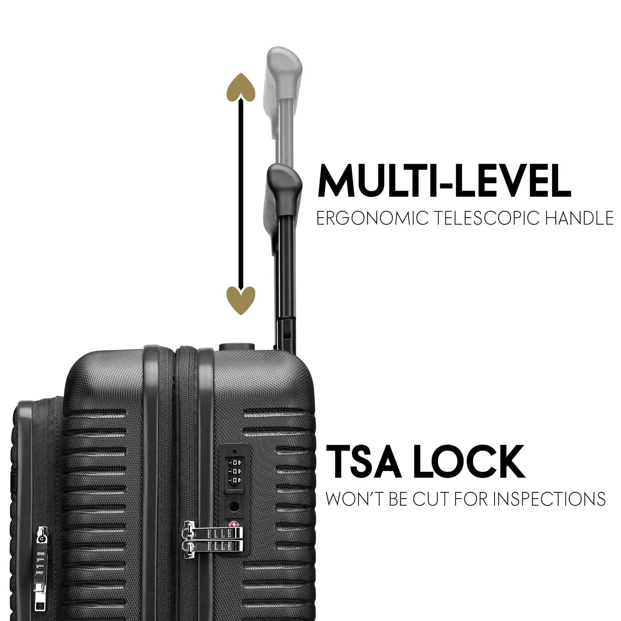 Roamer Escape Expandable 4 Piece Luggage Set