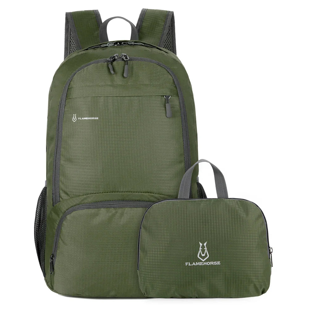Lightweight & Foldable Nylon Backpack for Travel & Hiking